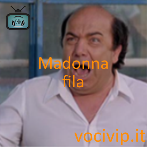 Madonna fila