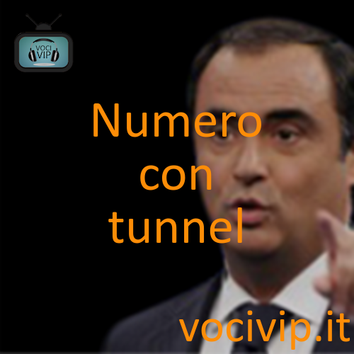 Numero con tunnel