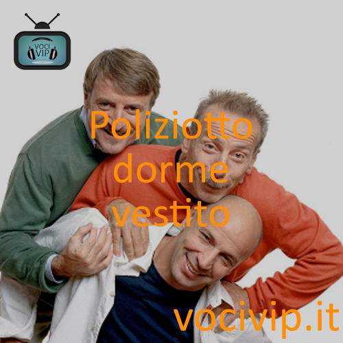 Poliziotto dorme vestito